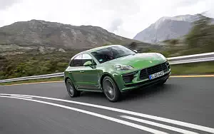 Cars wallpapers Porsche Macan Turbo (Mamba Green Metallic) - 2019