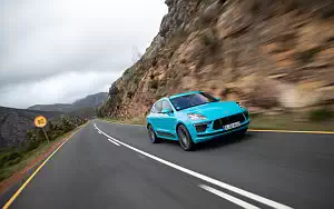 Cars wallpapers Porsche Macan Turbo (Miami Blue) - 2019