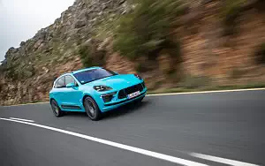 Cars wallpapers Porsche Macan Turbo (Miami Blue) - 2019