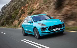 Cars wallpapers Porsche Macan Turbo (Miami Blue) - 2019