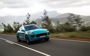 Cars wallpapers Porsche Macan Turbo (Miami Blue) - 2019