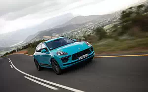 Cars wallpapers Porsche Macan Turbo (Miami Blue) - 2019