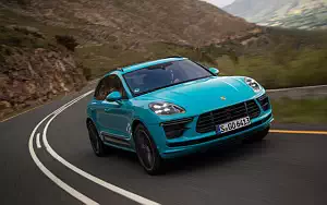 Cars wallpapers Porsche Macan Turbo (Miami Blue) - 2019