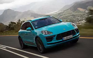 Cars wallpapers Porsche Macan Turbo (Miami Blue) - 2019