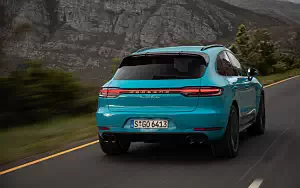 Cars wallpapers Porsche Macan Turbo (Miami Blue) - 2019