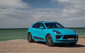Cars wallpapers Porsche Macan Turbo (Miami Blue) - 2019