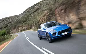 Cars wallpapers Porsche Macan Turbo (Sapphire Blue Metallic) - 2019