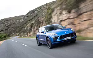 Cars wallpapers Porsche Macan Turbo (Sapphire Blue Metallic) - 2019