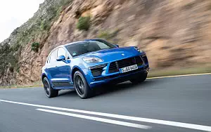 Cars wallpapers Porsche Macan Turbo (Sapphire Blue Metallic) - 2019