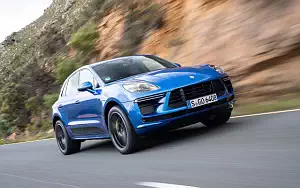 Cars wallpapers Porsche Macan Turbo (Sapphire Blue Metallic) - 2019