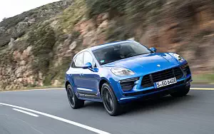 Cars wallpapers Porsche Macan Turbo (Sapphire Blue Metallic) - 2019