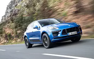 Cars wallpapers Porsche Macan Turbo (Sapphire Blue Metallic) - 2019