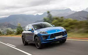 Cars wallpapers Porsche Macan Turbo (Sapphire Blue Metallic) - 2019