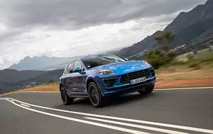 Cars wallpapers Porsche Macan Turbo (Sapphire Blue Metallic) - 2019