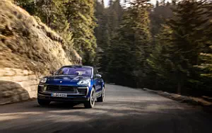Cars wallpapers Porsche Macan T (Gentian Blue Metallic) - 2022