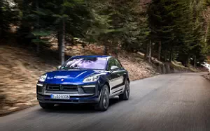 Cars wallpapers Porsche Macan T (Gentian Blue Metallic) - 2022
