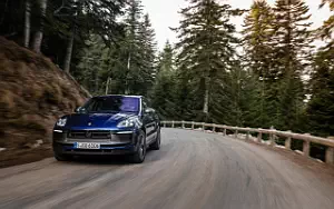 Cars wallpapers Porsche Macan T (Gentian Blue Metallic) - 2022