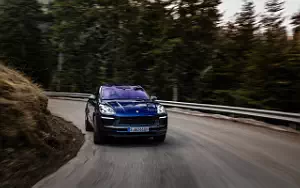Cars wallpapers Porsche Macan T (Gentian Blue Metallic) - 2022