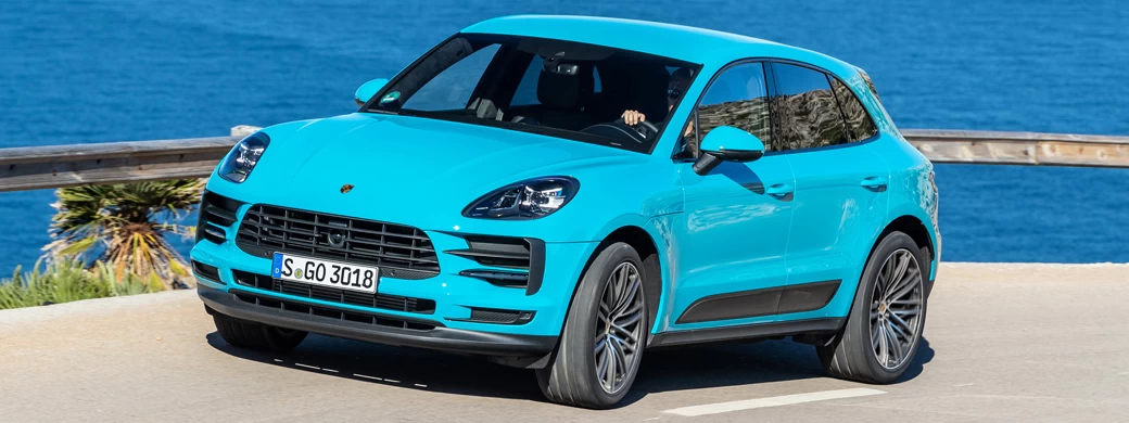 Cars wallpapers Porsche Macan (Miami Blue) - 2018 - Car wallpapers