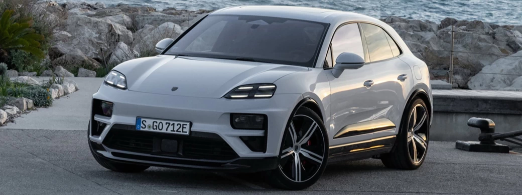 Cars wallpapers Porsche Macan Turbo (Ice Grey Metallic) - 2024 - Car wallpapers