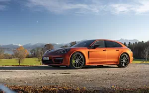 Cars wallpapers Porsche Panamera 4 E-Hybrid Sport Turismo SportDesign Package (Papaya Metallic) - 2020