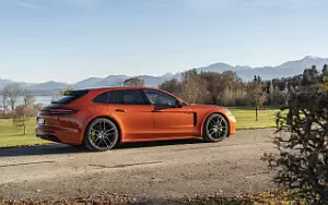 Cars wallpapers Porsche Panamera 4 E-Hybrid Sport Turismo SportDesign Package (Papaya Metallic) - 2020