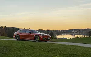 Cars wallpapers Porsche Panamera 4 E-Hybrid Sport Turismo SportDesign Package (Papaya Metallic) - 2020