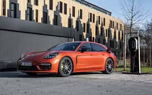 Cars wallpapers Porsche Panamera 4 E-Hybrid Sport Turismo SportDesign Package (Papaya Metallic) - 2020