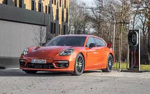 Cars wallpapers Porsche Panamera 4 E-Hybrid Sport Turismo SportDesign Package (Papaya Metallic) - 2020