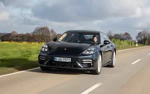 Cars wallpapers Porsche Panamera Turbo S E-Hybrid Sport Turismo (Night Blue Metallic) - 2020