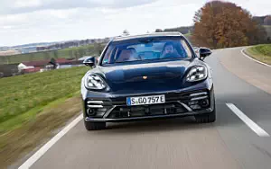Cars wallpapers Porsche Panamera Turbo S E-Hybrid Sport Turismo (Night Blue Metallic) - 2020