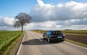 Cars wallpapers Porsche Panamera Turbo S E-Hybrid Sport Turismo (Night Blue Metallic) - 2020