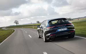 Cars wallpapers Porsche Panamera Turbo S E-Hybrid Sport Turismo (Night Blue Metallic) - 2020