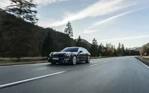 Cars wallpapers Porsche Panamera Turbo S E-Hybrid Sport Turismo (Night Blue Metallic) - 2020