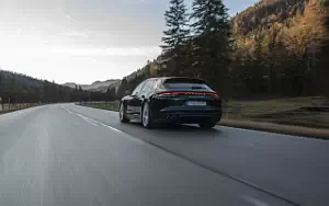 Cars wallpapers Porsche Panamera Turbo S E-Hybrid Sport Turismo (Night Blue Metallic) - 2020