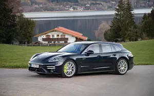Cars wallpapers Porsche Panamera Turbo S E-Hybrid Sport Turismo (Night Blue Metallic) - 2020