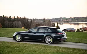 Cars wallpapers Porsche Panamera Turbo S E-Hybrid Sport Turismo (Night Blue Metallic) - 2020