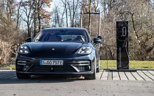 Cars wallpapers Porsche Panamera Turbo S E-Hybrid Sport Turismo (Night Blue Metallic) - 2020