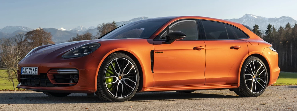 Cars wallpapers Porsche Panamera 4 E-Hybrid Sport Turismo SportDesign Package (Papaya Metallic) - 2020 - Car wallpapers