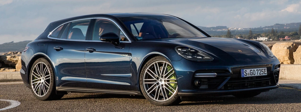 Cars wallpapers Porsche Panamera Turbo S E-Hybrid Sport Turismo (Night Blue Metallic) - 2017 - Car wallpapers