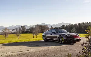 Cars wallpapers Porsche Panamera 4 E-Hybrid SportDesign Package (Cherry Metallic) - 2020