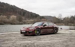 Cars wallpapers Porsche Panamera 4 E-Hybrid SportDesign Package (Cherry Metallic) - 2020