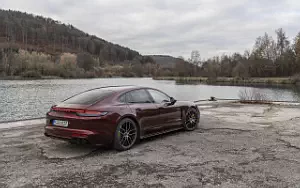 Cars wallpapers Porsche Panamera 4 E-Hybrid SportDesign Package (Cherry Metallic) - 2020