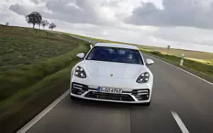 Cars wallpapers Porsche Panamera Turbo S E-Hybrid (Carrara White Metallic) - 2020