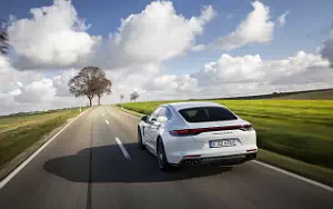 Cars wallpapers Porsche Panamera Turbo S E-Hybrid (Carrara White Metallic) - 2020