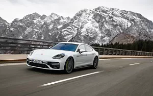 Cars wallpapers Porsche Panamera Turbo S E-Hybrid (Carrara White Metallic) - 2020