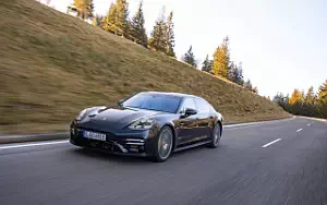 Cars wallpapers Porsche Panamera Turbo S E-Hybrid Executive (Volcano Grey Metallic) - 2020