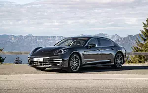 Cars wallpapers Porsche Panamera Turbo S E-Hybrid Executive (Volcano Grey Metallic) - 2020