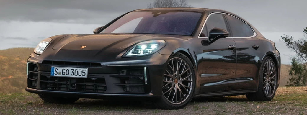 Cars wallpapers Porsche Panamera (Volcano Grey Metallic) - 2024 - Car wallpapers