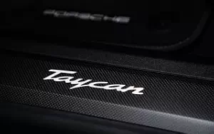 Cars wallpapers Porsche Taycan (Cherry Metallic) - 2021